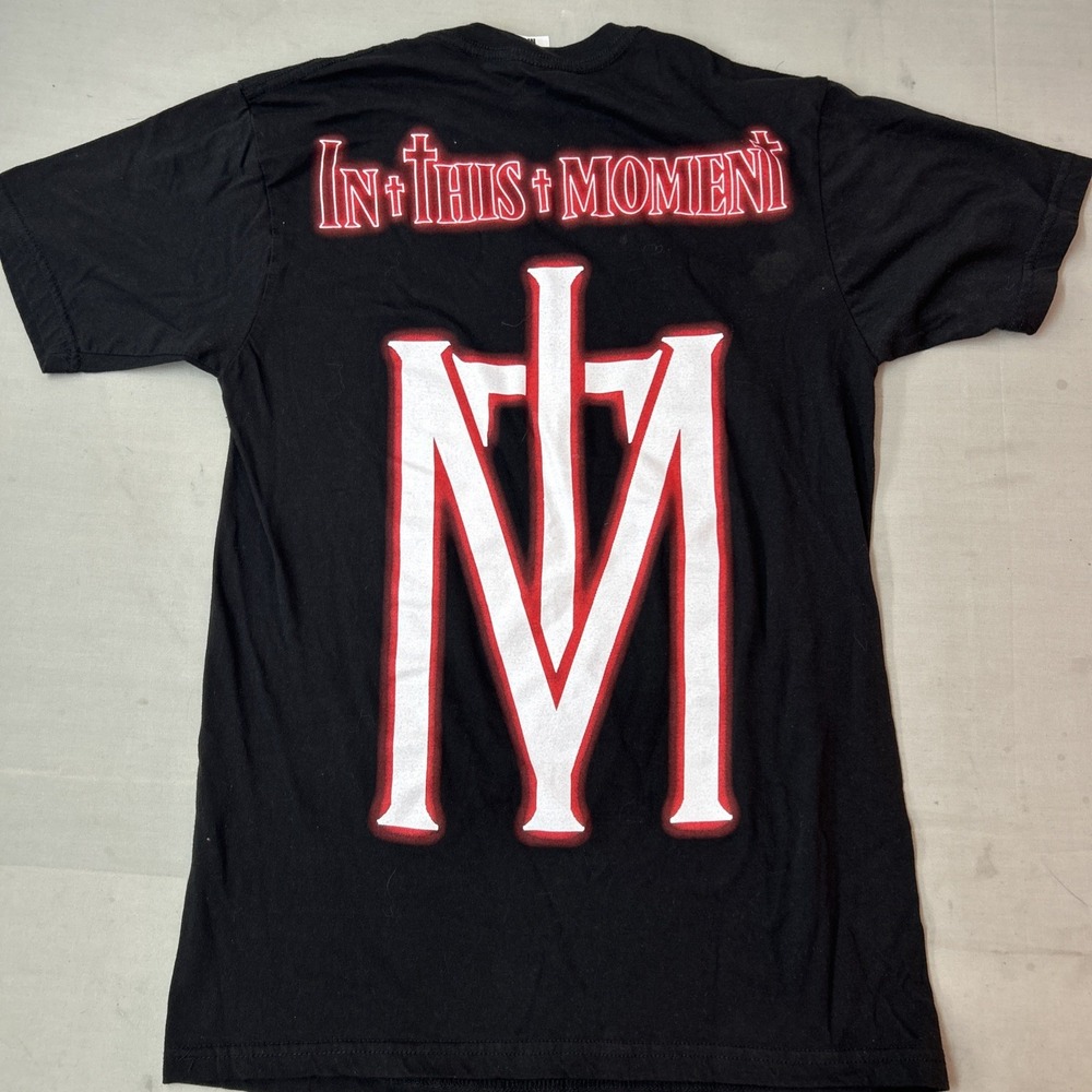 In This Moment T Shirt Mens Medium Black Cotton Rock Band Graphic Tee SOCAL
